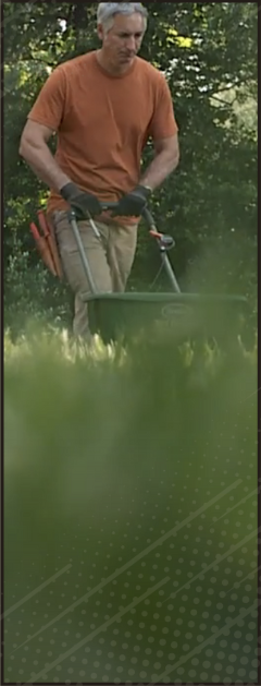 Grasscycling to prepare turf for compost-based Topdressing.