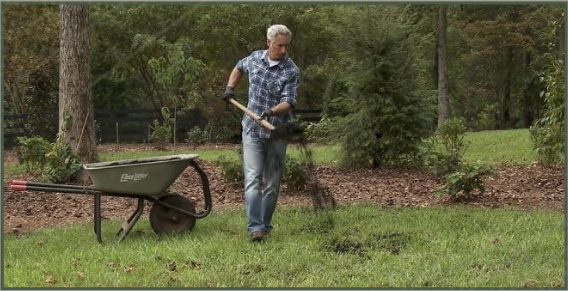 Topdressing with STA Certified Compost with Joe Lamp'l.