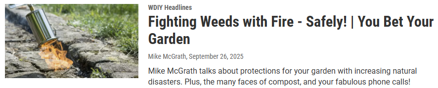 You Bet Your Garden Compost Topdressing Episode