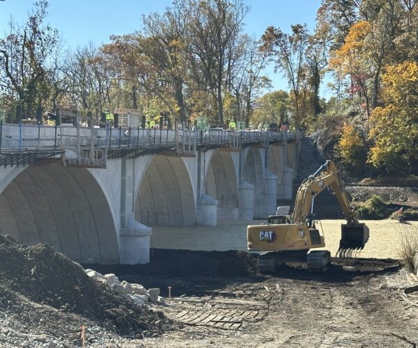 Chadds Ford Bridge construction